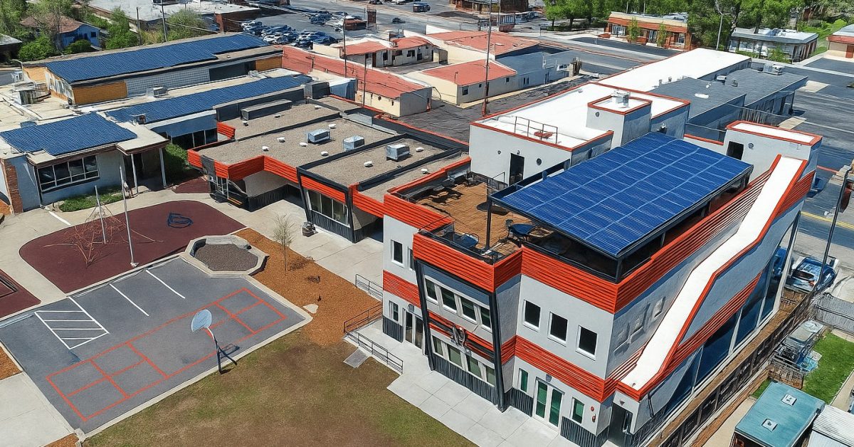 1 dari 7 Siswa AS Kini Bersekolah di Gedung Beraliran Listrik Tenaga Surya