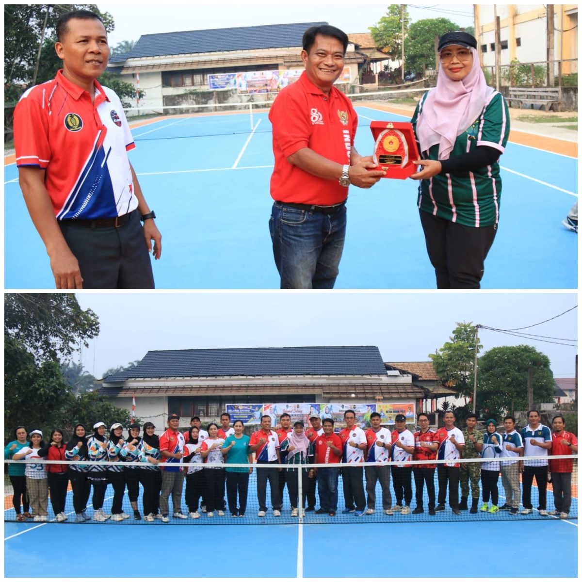 Ketua Umum Pelti Kalbar Erlina Norsan Dorong Pelti Landak Cetak Atlet Tenis Berprestasi Lewat Pembinaan Usia Dini