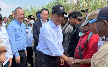 Target Produksi Gula 3 Juta Ton, Mentan Andalkan Rehabilitasi 86 Persen Lahan Tebu Rakyat