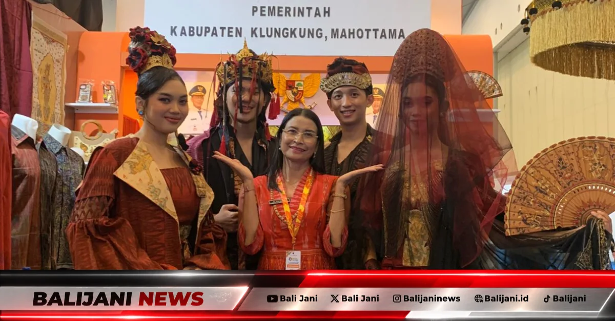 Wastra Tenun Cepuk dan Songket Klungkung Tampil di Panggung APKASI Otonomi Expo 2026, Ketua Dekranasda Tegaskan Target Naik Kelas