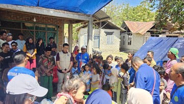 Gempa Nagekeo: 300 Dokumen Kependudukan Terbit di Posko Pengungsian, Starlink Dikerahkan