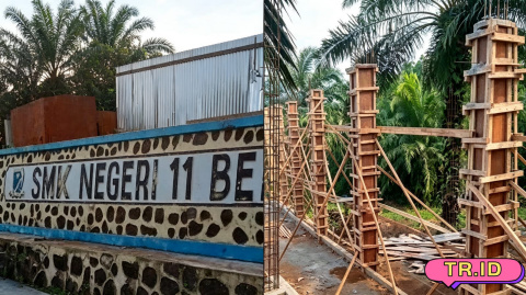 Kecelakaan Kerja di Proyek SMKN 11 Bengkulu Utara Berujung Polemik, Pekerja Klaim Biaya Berobat Ditanggung Sendiri