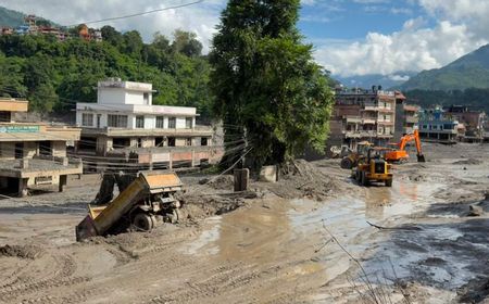 Korban Tewas Banjir Bandang Nepal Capai 623 Orang, 638 Masih Hilang