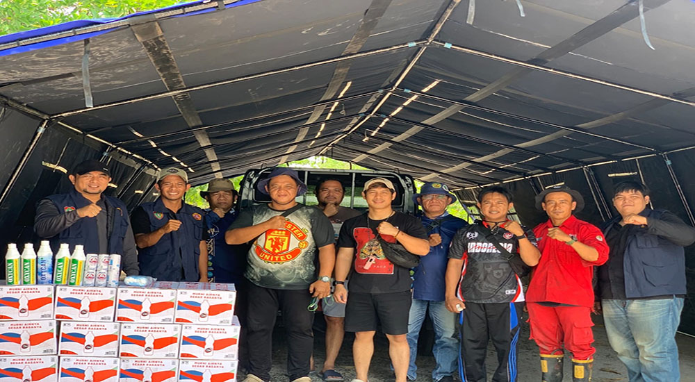 Karang Taruna Kalteng Pinjamkan Tenda Lapangan hingga Oksigen Portabel untuk Relawan Karhutla di Palangka Raya