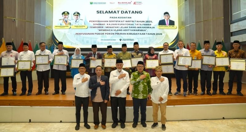 164 Warisan Budaya Takbenda Sumbar Ditetapkan Nasional, Gubernur Mahyeldi: Budaya Harus Dipakai agar Tak Punah