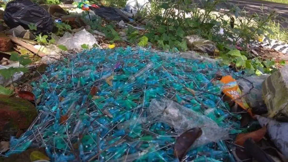 Limbah Jarum Suntik di Pondok Tjandra, DLHK Sidoarjo Siap Tempuh Jalur Hukum