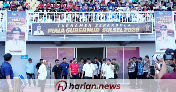 Piala Gubernur Sulsel 2026 Resmi Dibuka di Parepare, Total Hadiah Rp 500 Juta dan Digelar di 4 Regional