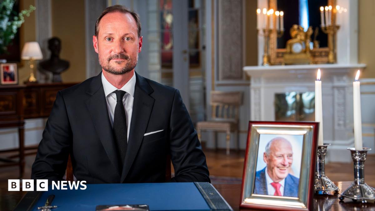 Raja Haakon VIII Pimpin Norwegia, Sampaikan Penghormatan untuk Harald V