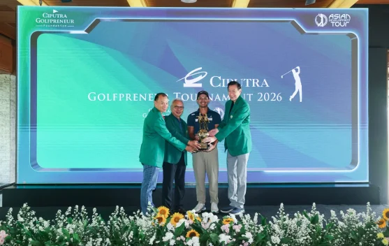 Pegolf Banten Kevin Akbar Ukir Sejarah Juara Ciputra Golfpreneur Tournament 2026, Taklukkan Lapangan BSD dengan Skor 263