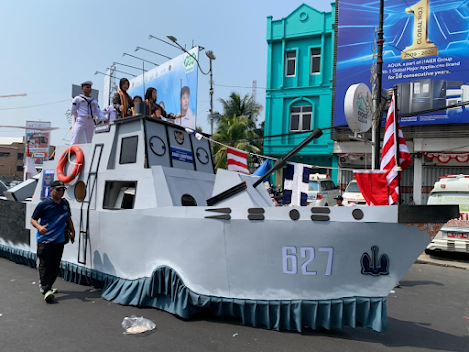 Lanal Lampung Tampilkan Model KRI Kerambit-627 di Festival Krakatau XXXV, Perkenalkan Tugas TNI AL ke Masyarakat