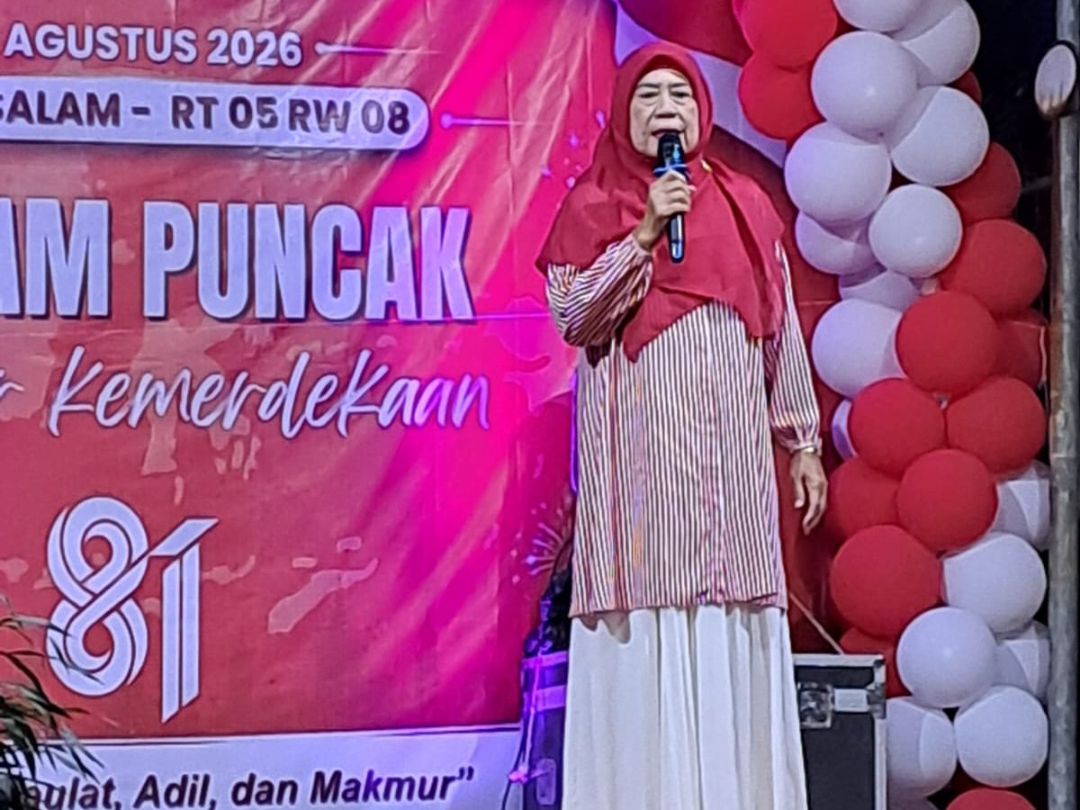 Panggung Hiburan dan Doorprize Ramaikan Puncak HUT ke-81 RI di RW 08 Ketapang Cipondoh Tangerang
