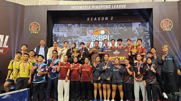 Onic Sport dan Arwana Jaya Raih Gelar Juara Indonesia Pingpong League 2026