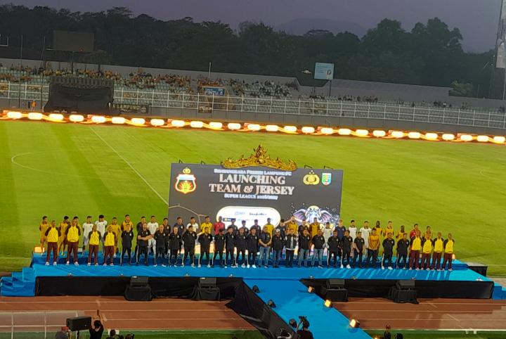 Bhayangkara Presisi Lampung FC Targetkan Tiga Besar Musim 2026/2027, Jersey Baru Angkat Motif Tapis Lampung