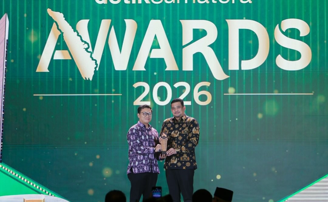 Pemprov Sumut Raih Penghargaan Pemerataan Pembangunan dari Detik Sumatera Awards, Bobby Nasution: Ini Tugas Kami