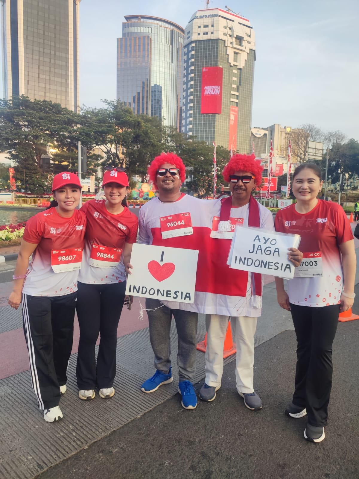 Kostum Ulos, Gamelan, sampai Popcorn Meriahkan Merdeka Run 2026