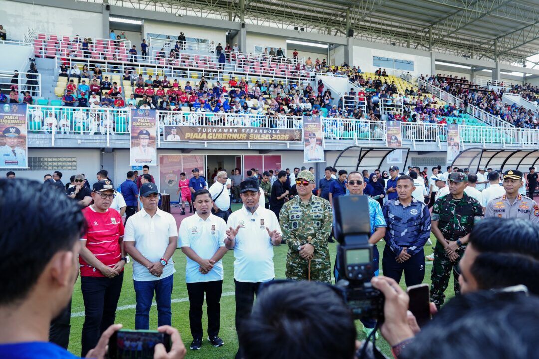 Piala Gubernur Sulsel 2026 Resmi Bergulir di Parepare, Total Hadiah Rp500 Juta Diperebutkan di 4 Zona