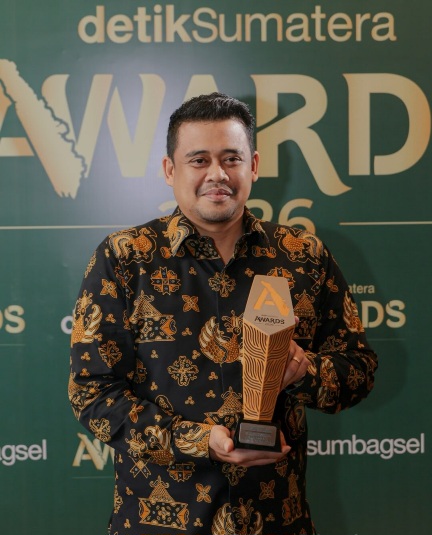 Pemprov Sumut Raih Anugerah Pemerataan Pembangunan dari detikcom, Bobby Nasution: Ini Tugas Kami Melayani Masyarakat