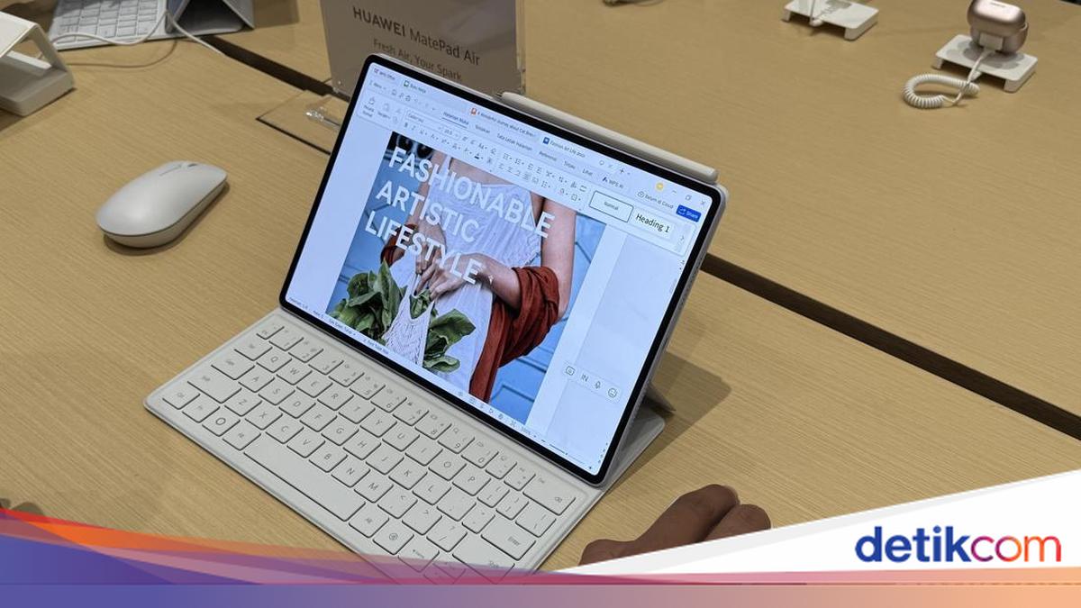 Huawei MatePad Air Meluncur di Indonesia, Bobot 509 Gram dan Layar OLED 144 Hz