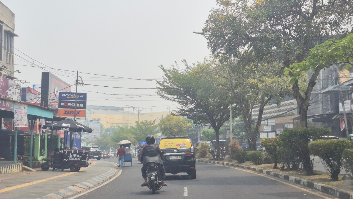 Kualitas Udara Jambi Kembali Memburuk, AQI Tembus 213 dan Konsentrasi PM2.5 Capai 27,6 Kali Ambang Batas WHO