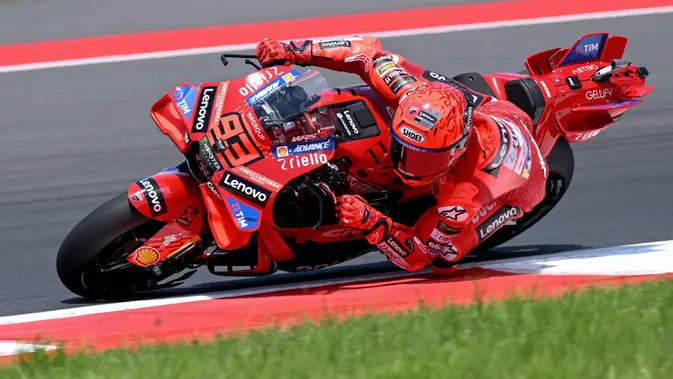 Marc Marquez Juara Sprint Race MotoGP Aragon 2026, Kalahkan Bezzecchi dan Alex Marquez