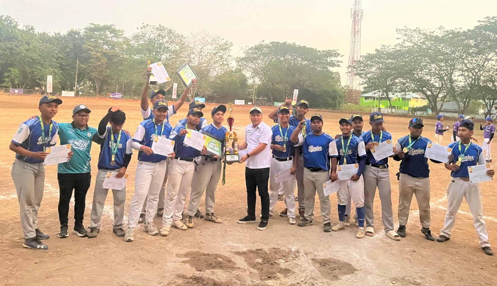 Baseball Kabupaten Banjar Juara Kejurprov Kalsel 2026, Skuad Junior Taklukkan Tanah Bumbu 18-17