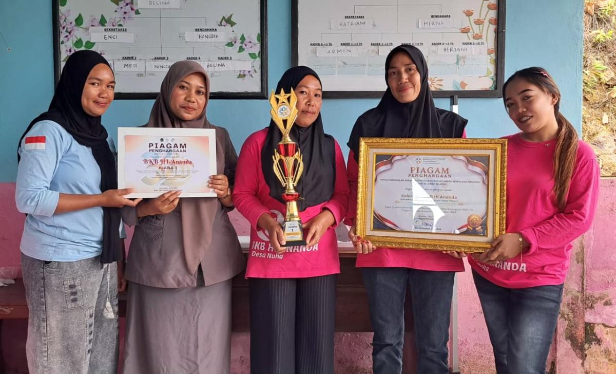 BKB HI Ananda Desa Nuha Raih Juara 1 se-Sulawesi Selatan, Kader Tetap Aktif Tiap Bulan untuk Cegah Stunting