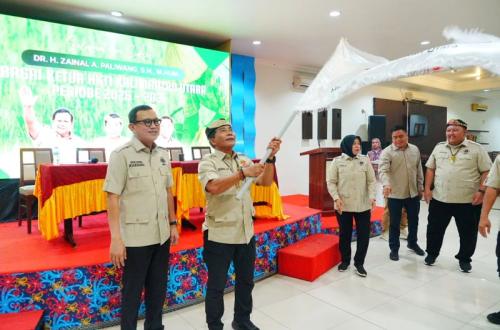 Gubernur Kaltara Zainal Paliwang Resmi Pimpin HKTI Periode 2026-2030, Langsung Perintahkan Penguatan Organisasi Hingga Desa