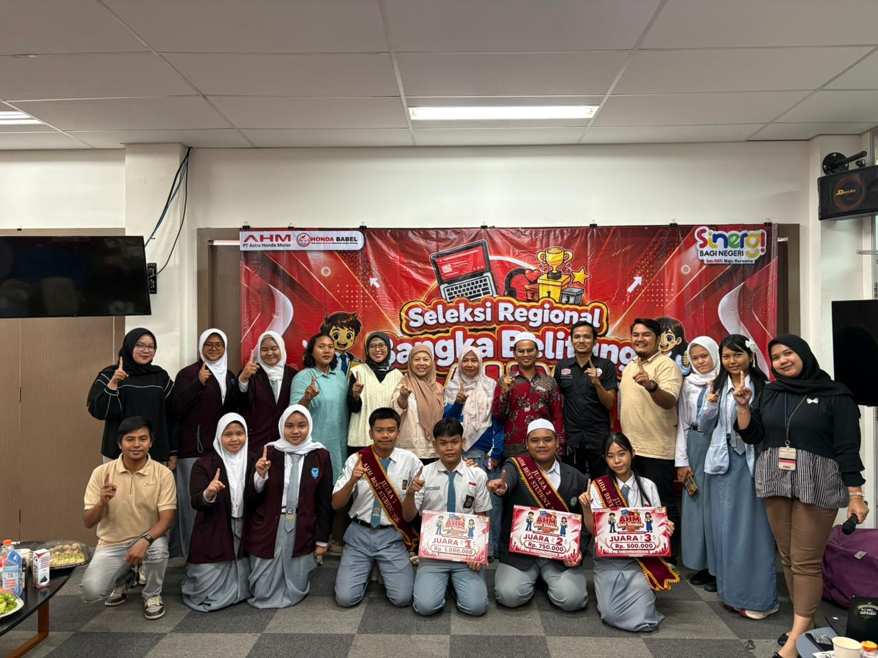Adhitya dan Rizky Wakili Bangka Belitung di AHM Best Student 2026