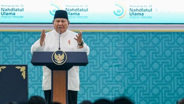 Presiden Ucapkan Selamat Ulang Tahun ke-64 ke Zulhas di Penutupan Muktamar NU Jombang