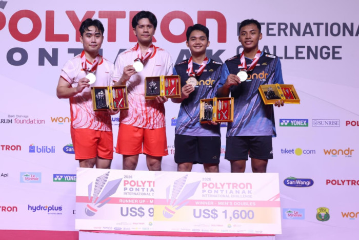 Indonesia International Challenge 2026: Tuan Rumah Raih Tiga Gelar, Eng Hian Apresiasi Perjuangan Pemain di Pontianak