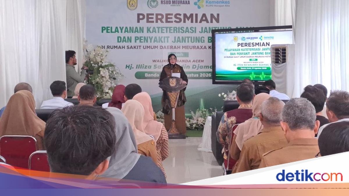 RS Meuraxa Banda Aceh Resmi Buka Layanan Kateterisasi Jantung Anak Pertama di Aceh, Pasien Tak Perlu ke Jakarta