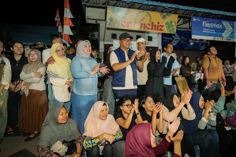 Eksibisi Tinju Car Free Night Lubuk Pakam Jadi Panggung Bakat Muda Deli Serdang