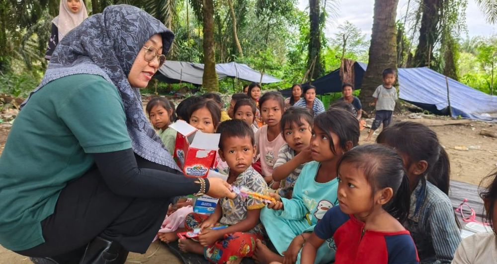 Dukung Pendidikan dan Tekan Stunting, PT SAL Jangkau 241 Kepala Keluarga Suku Anak Dalam di Sarolangun Jambi