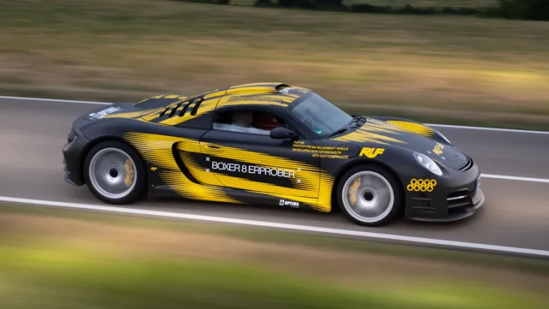 RUF B8 Debut di Goodwood 2026, Mesin Boxer 8 Silinder 1.000 dk Uji Teknologi