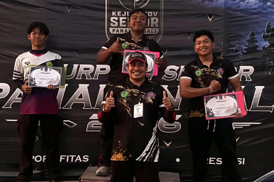 5 Emas untuk Buleleng di Kejurprov Panahan Bali 2026, Putu Adi Suastawa Borong Dua Gelar