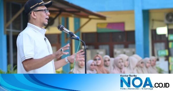 Wakil Ketua DPRK Banda Aceh Ingatkan Pelajar Jangan Sia-siakan Masa Muda saat Jadi Pembina Upacara