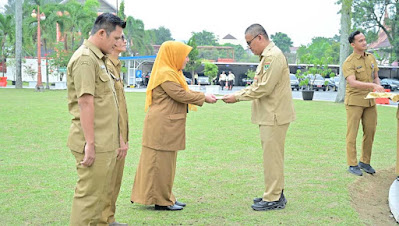 Tiga ASN Setdaprov Sumbar Terima Penghargaan, Kafilah MTQ Korpri Pertahankan Juara Umum untuk Ketiga Kalinya