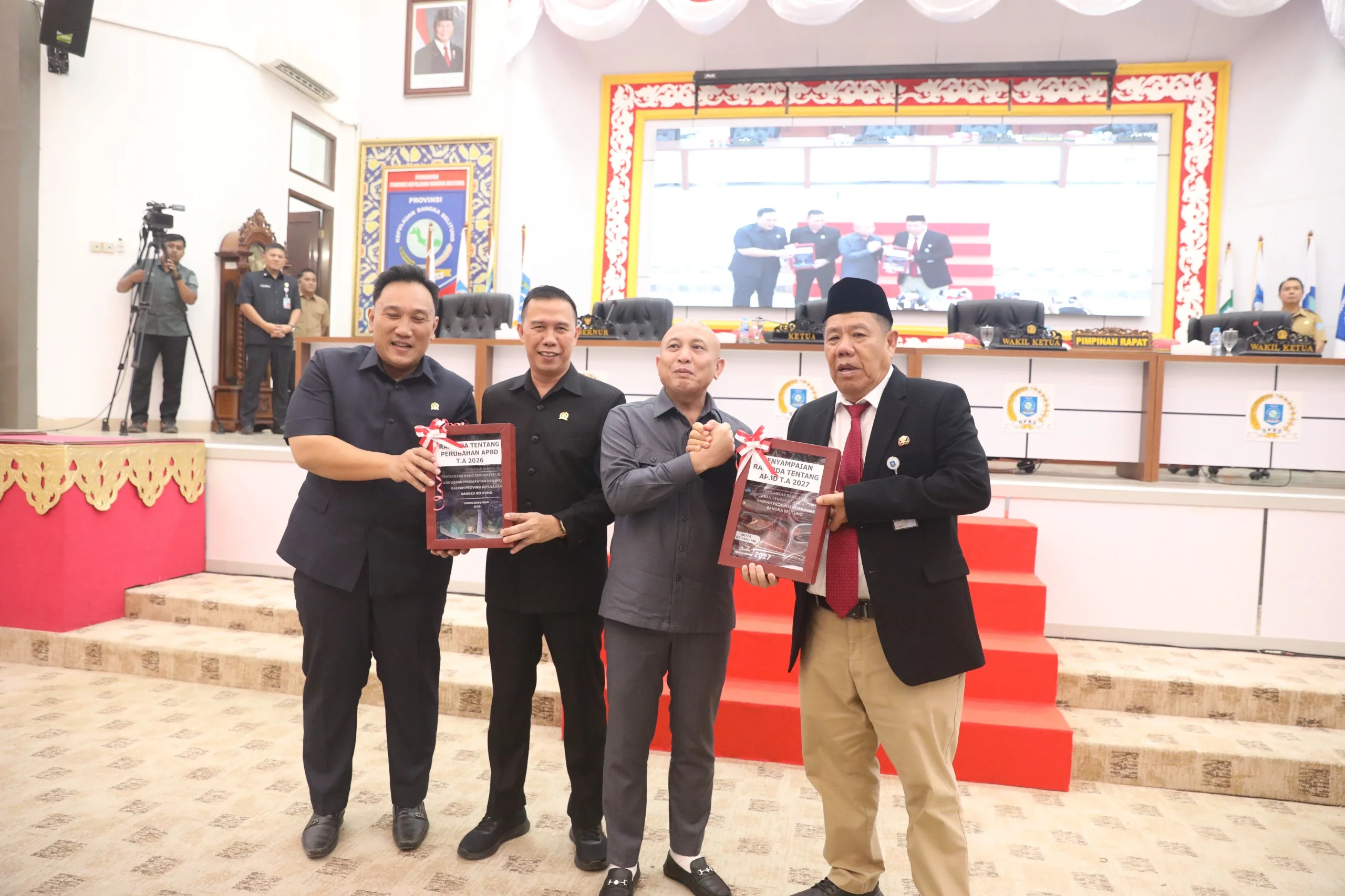 DPRD Babel Terima Ranperda Perubahan APBD 2026 dan APBD 2027, Ini Fokus Utamanya