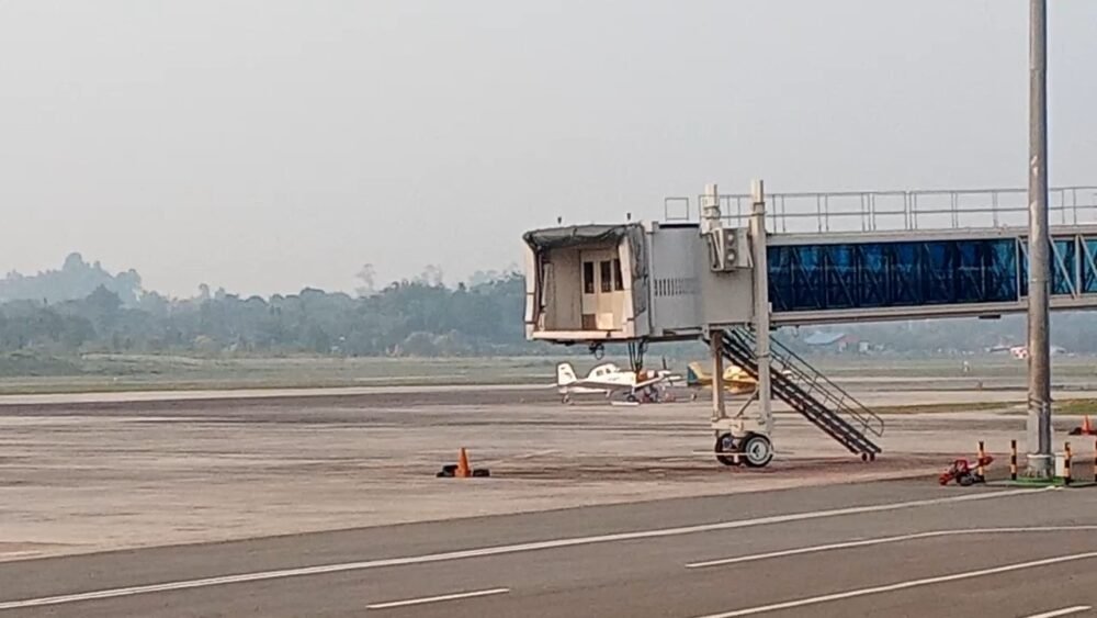 Kabut Asap di Tarakan Makin Tebal, Bandara Juwata Dialihkan ke Balikpapan, Super Air Jet dan Batik Air Terdampak