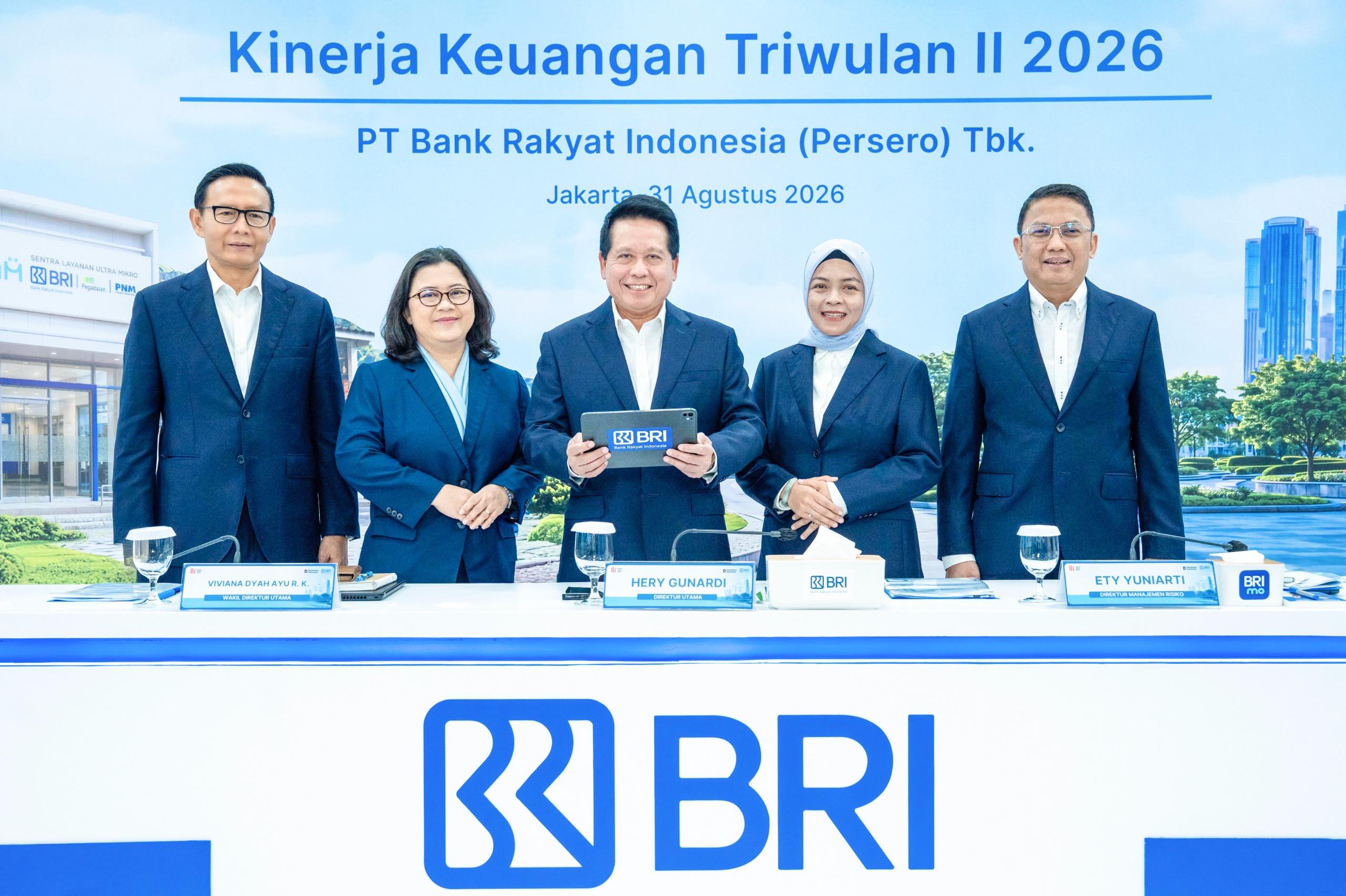 BRI Catat Laba Bersih Rp31,2 Triliun, 75,1 Persen Kredit Tetap Disalurkan ke UMKM