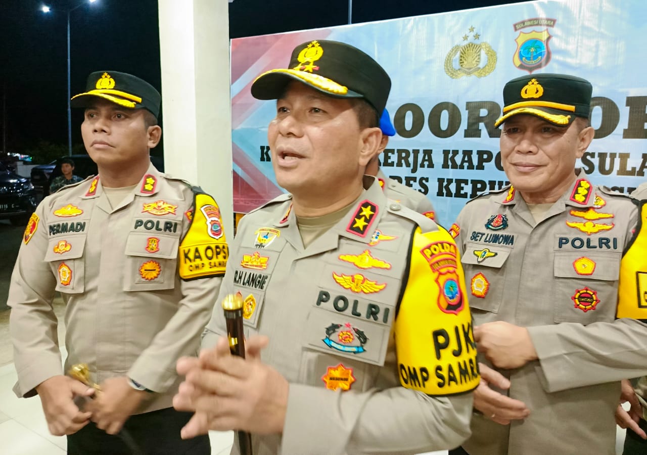 Kapolda Sulut Berganti: Brigjen Yudo Hermanto Gantikan Irjen Royke yang Naik Pangkat ke Mabes Polri