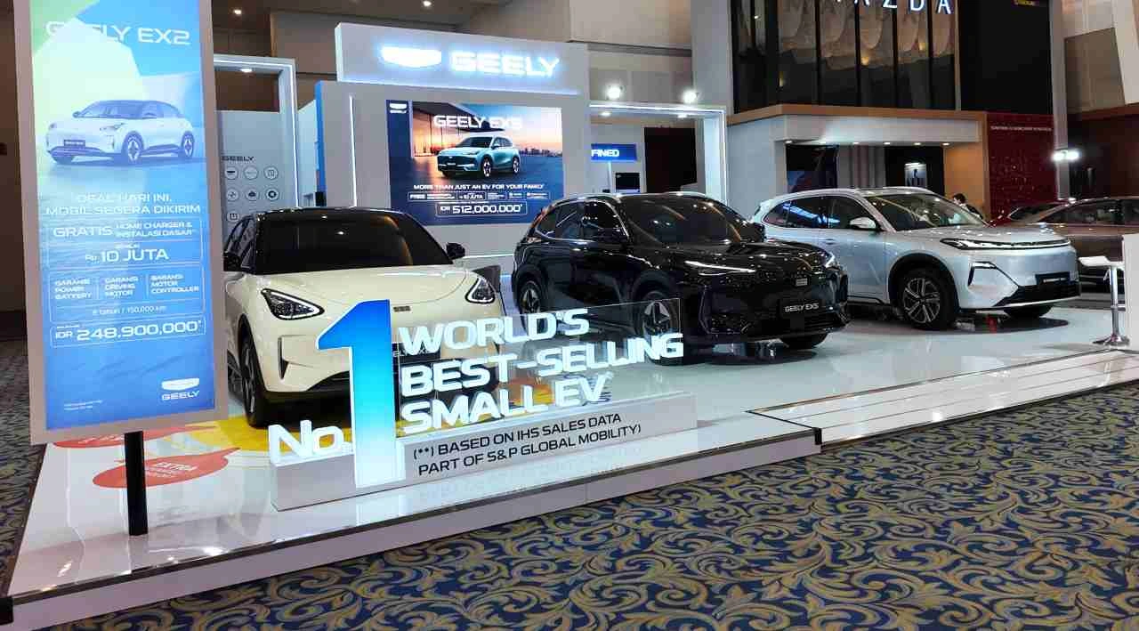 Geely EX2 Mulai Rp248,9 Juta, Tiga Mobil Listrik Anyar Menggebrak GIIAS Surabaya 2026
