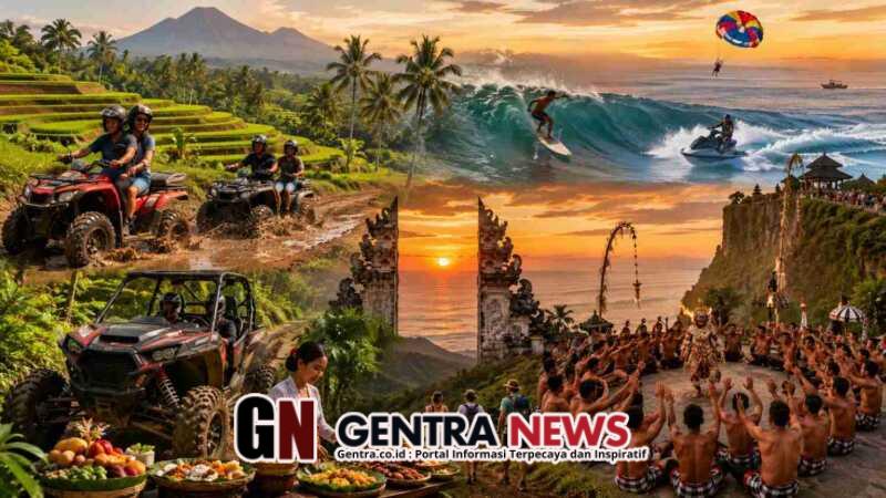 7 Aktivitas Wisata Bali Trending 2026, dari ATV hingga Kuliner Tepi Pantai