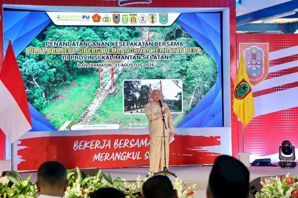 Progres Jembatan Pulau Laut Kalsel Capai 68,2 Persen, Dirjen Bina Marga: Beroperasi Akhir 2028