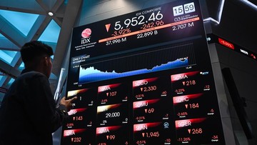 Asing Jual Saham GOTO Rp115,8 Miliar, IHSG Melemah Tipis