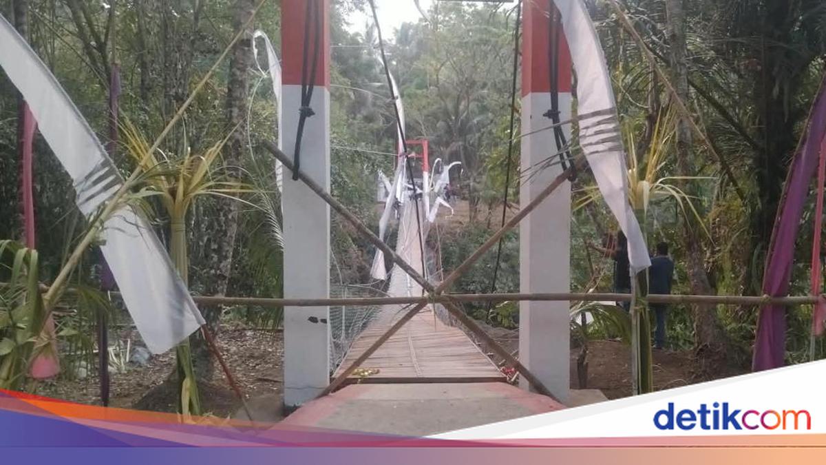 Jembatan Gantung Pongpet Pangandaran Ditutup Selama Perbaikan, TNI AD Ungkap Penyebab Hampir Terputus Saat Diresmikan