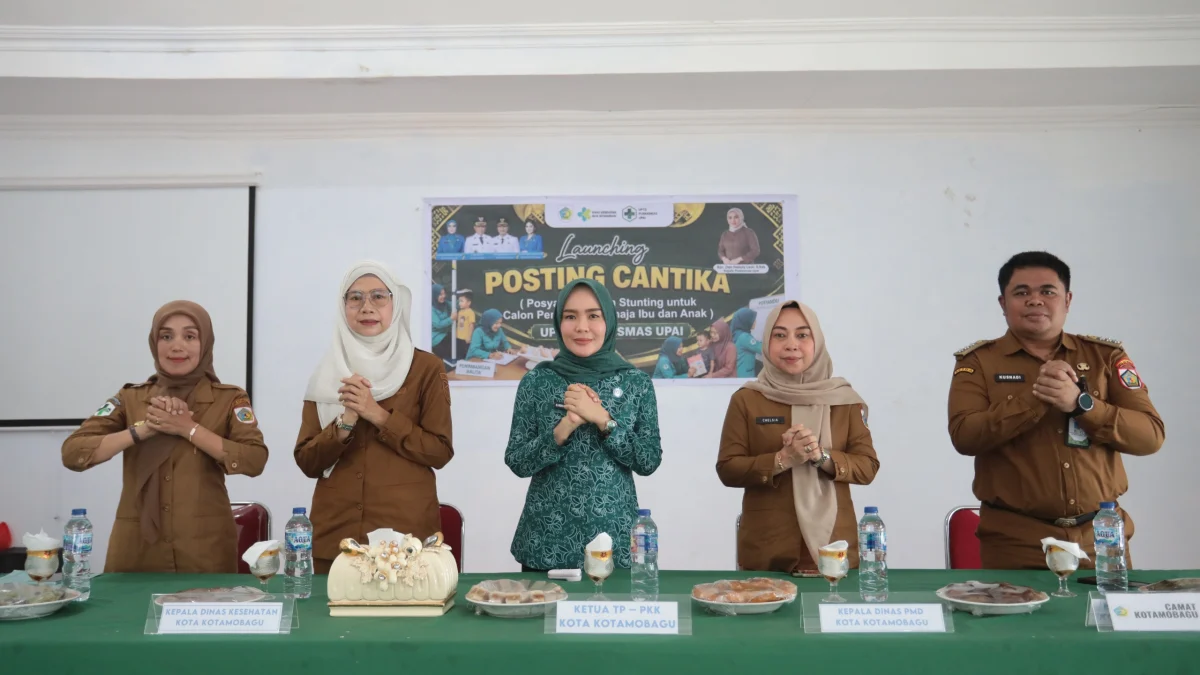 PKK Kotamobagu Luncurkan Posyandu Cantika untuk Cegah Stunting Sejak Calon Pengantin, Remaja, dan Ibu