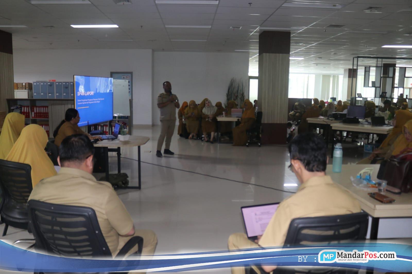 Biro Umum Pemprov Sulbar Terapkan SP4N-LAPOR, 3 Poin Ini Ditegaskan untuk Pelayanan Publik
