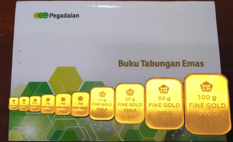 Harga Emas Antam dan UBS di Pegadaian Sumatera Utara Senin 31 Agustus 2026, Ukuran 1 Gram Rp 2,7 Juta