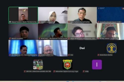 17 Kepala Desa dan Lurah di Kaltim Disiapkan Jadi Juru Damai, Kemenkum Luncurkan Dukungan Layanan Virtual
